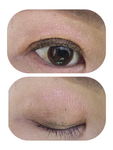 ケイト エアリーアンダーアイボリューマー EX-3 シマーローズ/KATE/スティックアイシャドウを使ったクチコミ(2枚目)