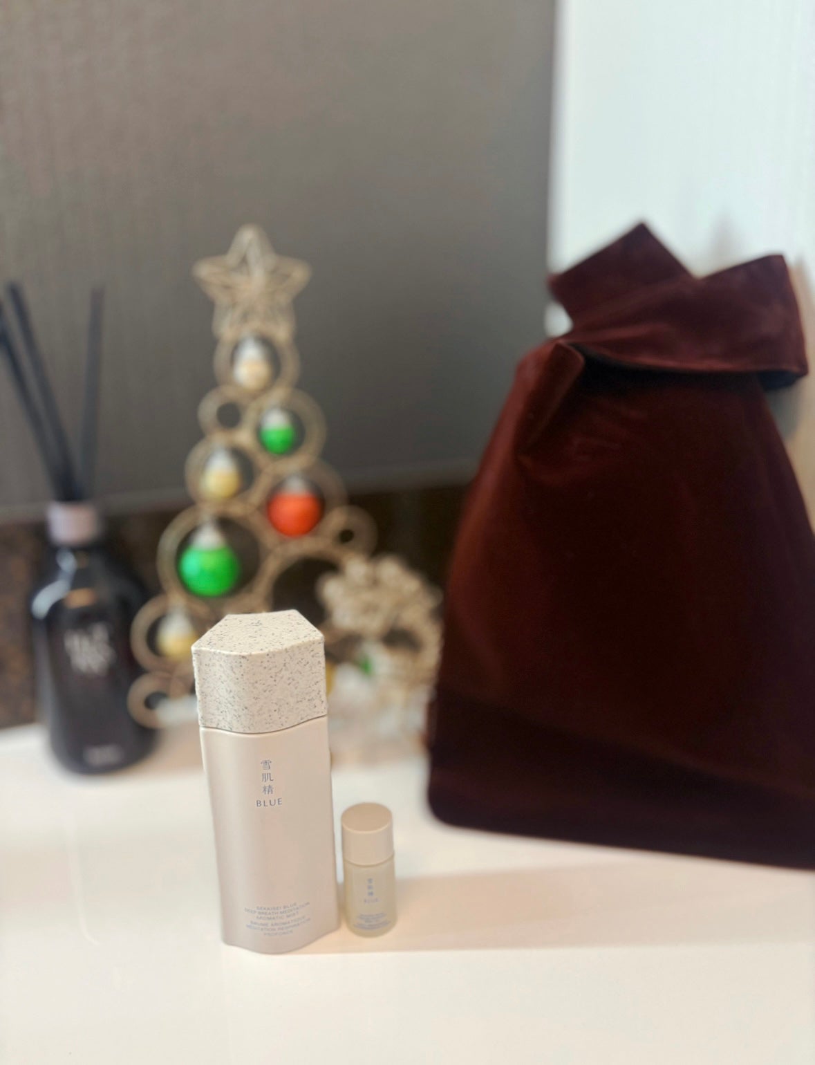 雪肌精 BLUE ディープブレス メディテーション アロマ ミスト リミテッドキット/雪肌精/スキンケアキットを使ったクチコミ(2枚目)