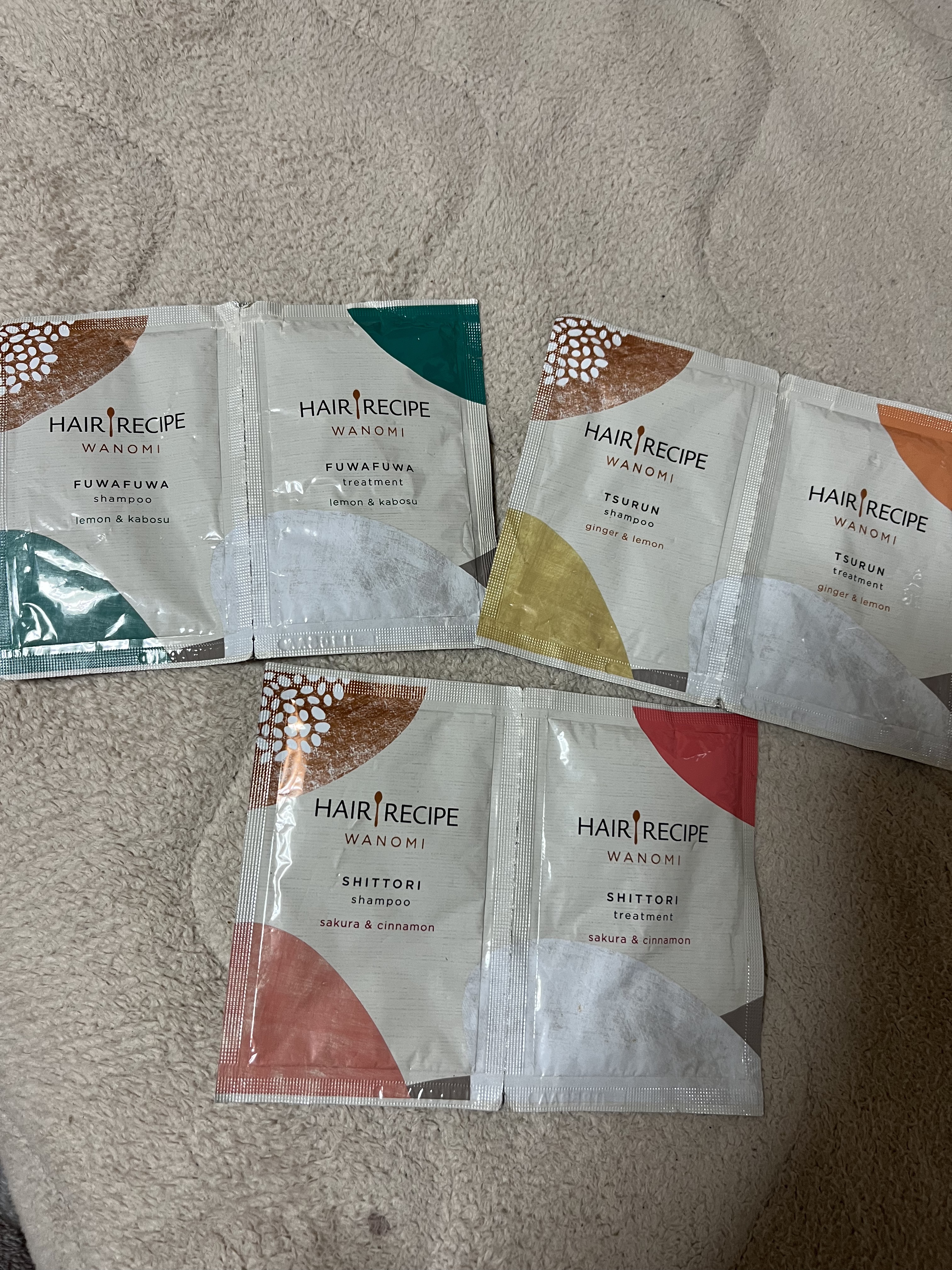 さらつや シャンプー／トリートメント お試し/WANOMI/市販シャンプーを使ったクチコミ（1枚目）