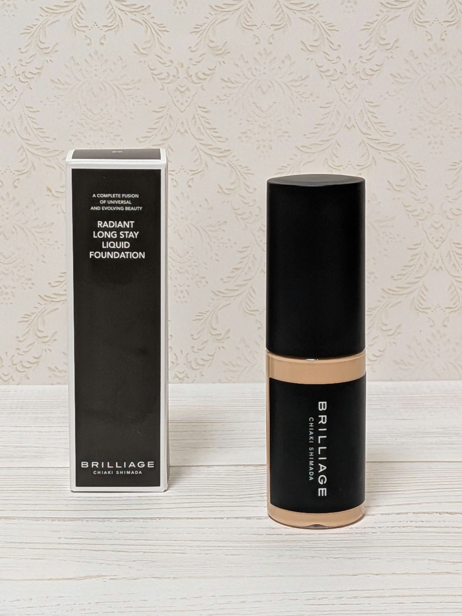 ラディアント　ロングステイ　リキッドファンデーション/ブリリアージュ/リキッドファンデーションを使ったクチコミ（3枚目）