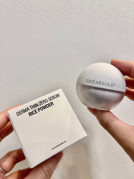 ダーマシンゼロセバムライスパウダー/23years old/ルースパウダーを使ったクチコミ(8枚目)