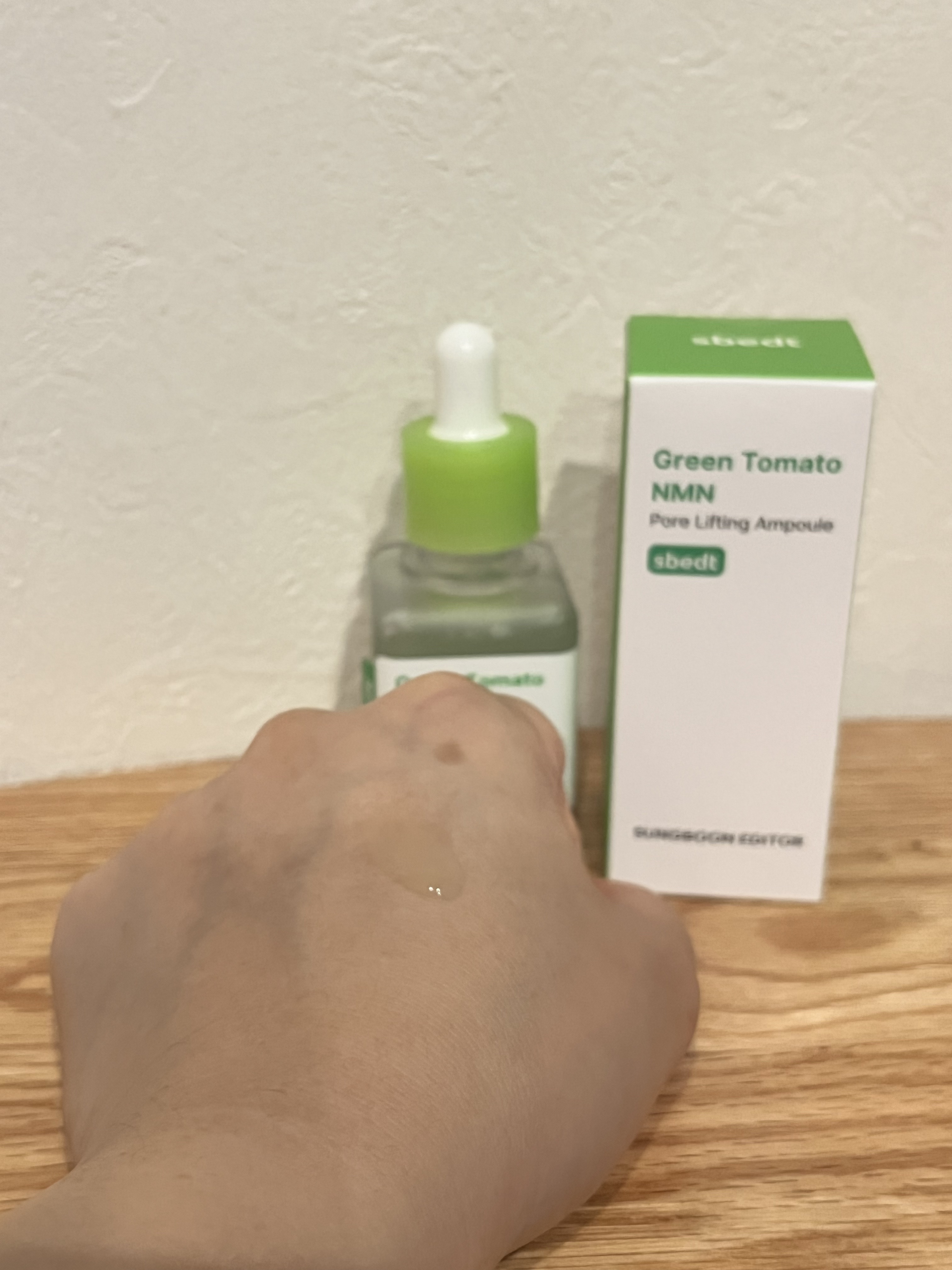 グリーントマト NMN ポア リフティング アンプル/SUNGBOON EDITOR（成分エディター）/美容液を使ったクチコミ（3枚目）