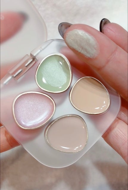 トーン ペタル フロート フローレス タッチ/to/one/パレットコンシーラーを使ったクチコミ(4枚目)