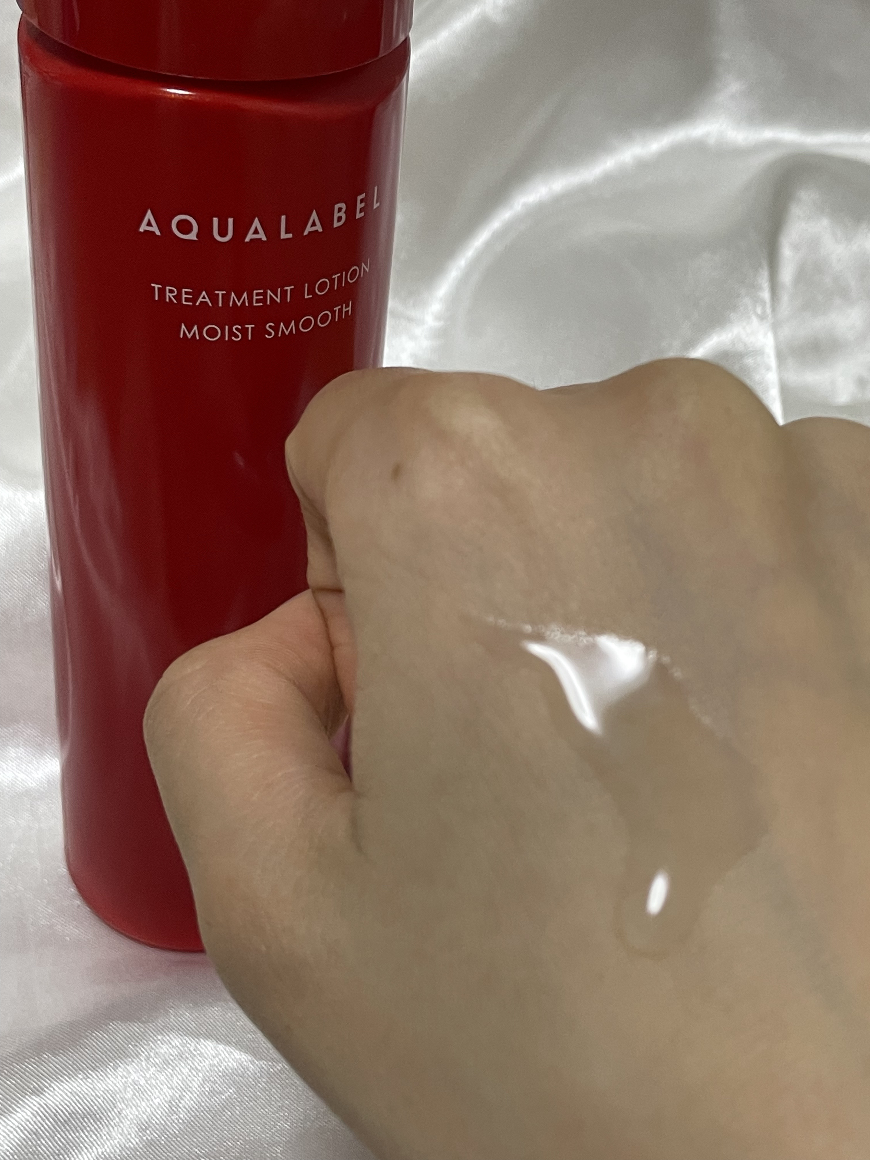 アクアレーベル　トリートメントローション  （モイストスムース）/アクアレーベル/化粧水を使ったクチコミ（2枚目）