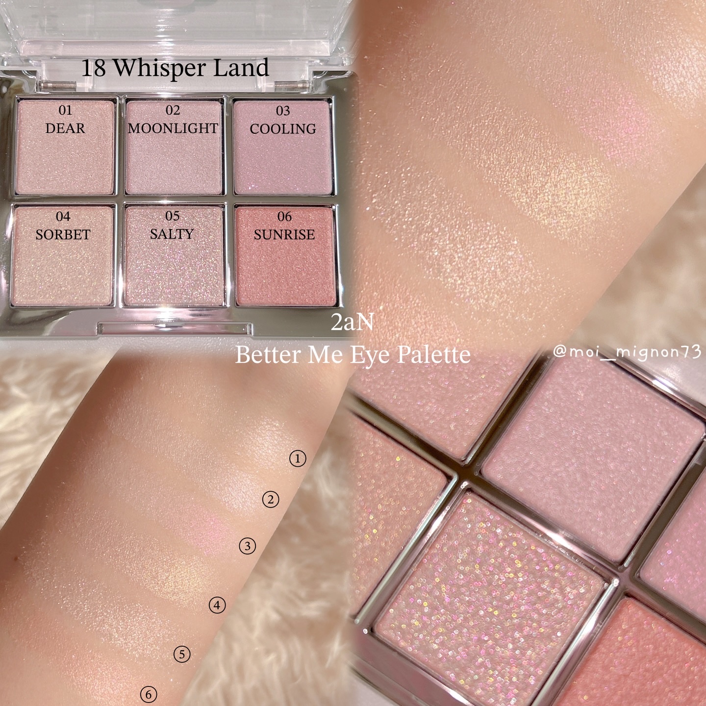 ベターミーアイパレット/2aN/マルチパレットを使ったクチコミ（3枚目）