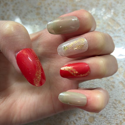 ネイル エナメル 細筆タイプ 006 ゴールド系ラメ(細筆)/ちふれ/マニキュアの画像