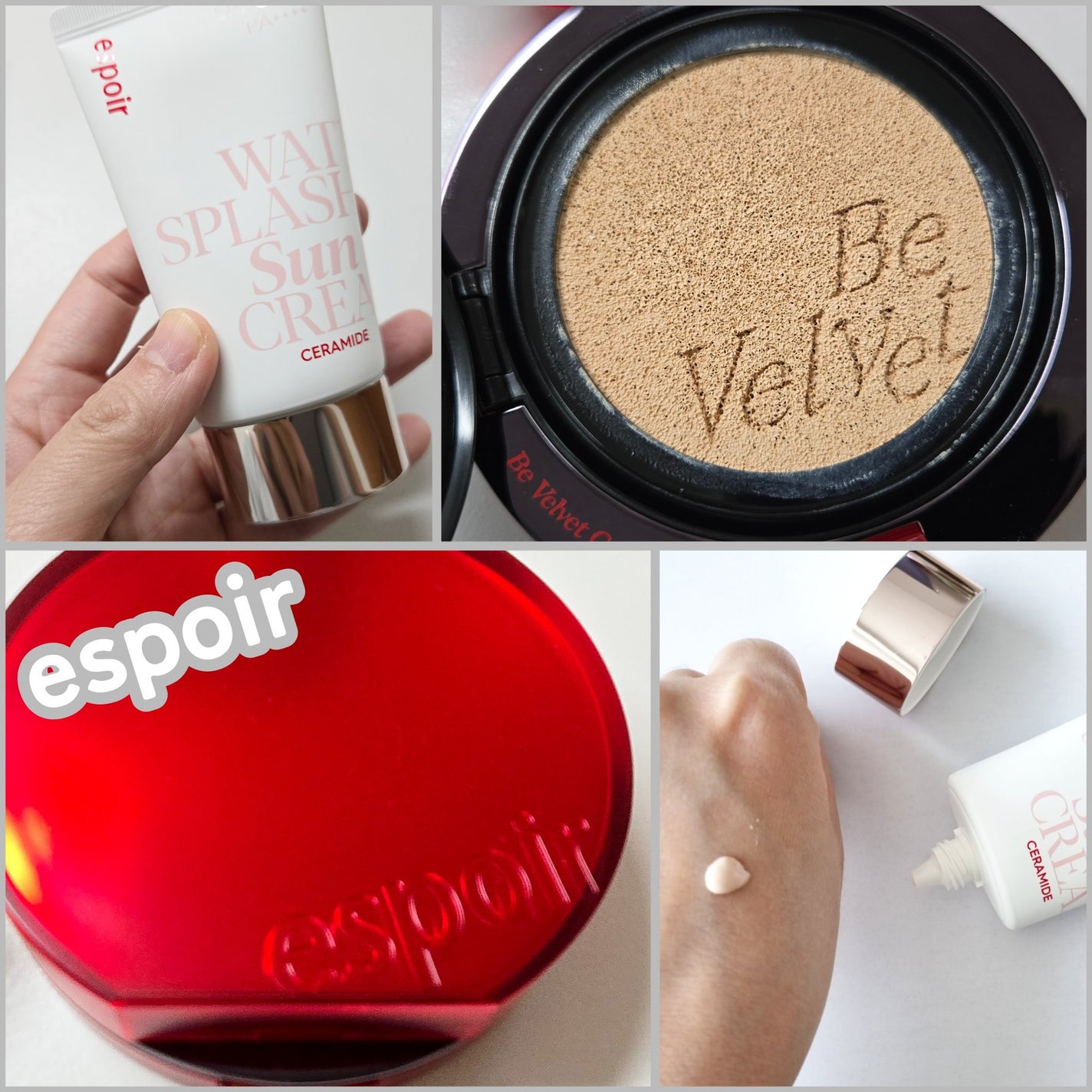 ウォータースプラッシュサンクリーム セラミド/espoir/日焼け止めクリームを使ったクチコミ(1枚目)