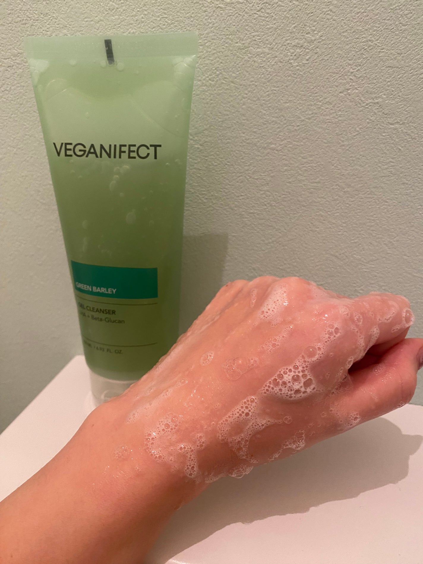 青麦クレンジングジェル /Veganifect/クレンジングジェルを使ったクチコミ(4枚目)