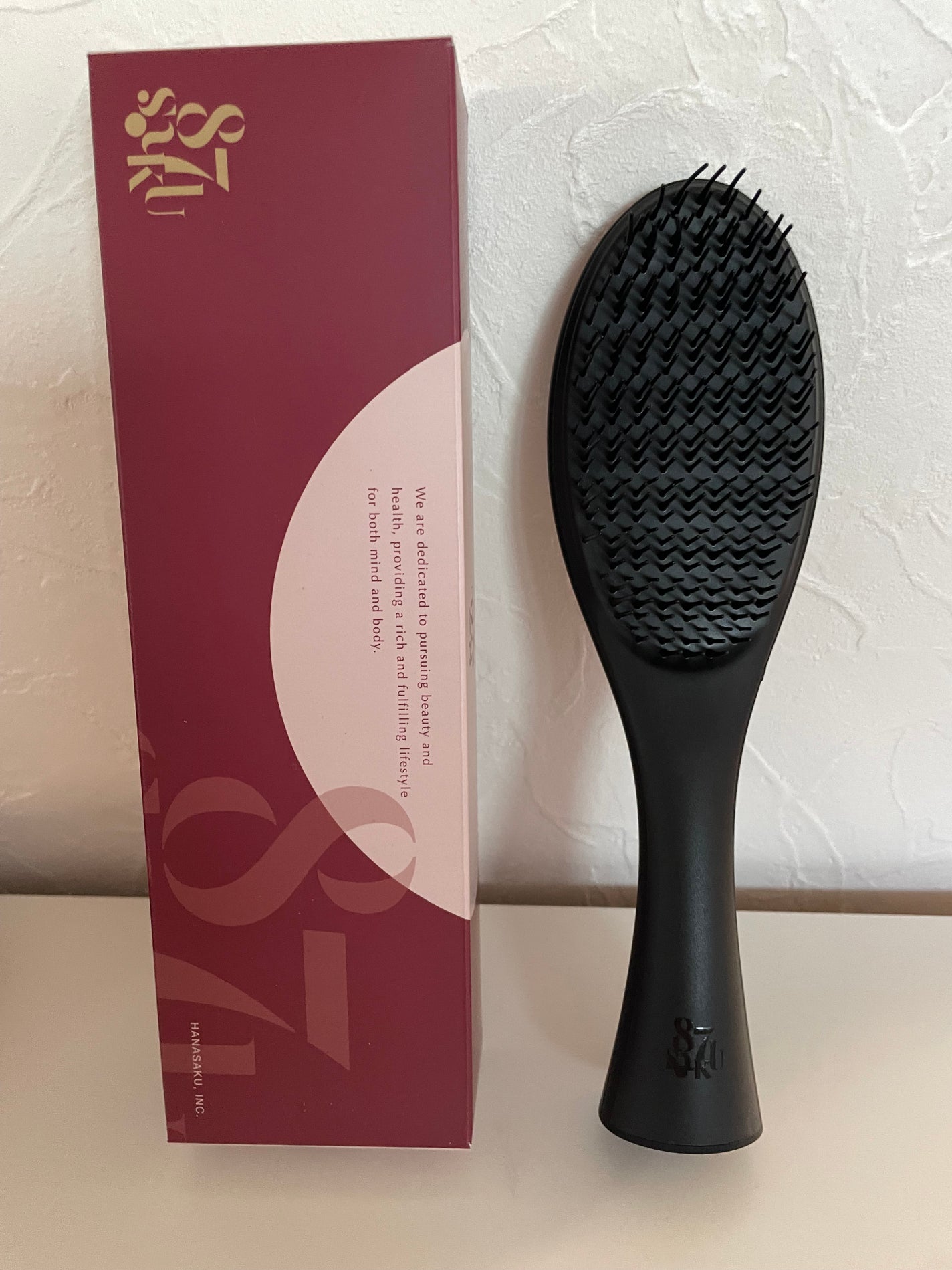 87saku ハナサク デタングリングブラシ/87saku/ヘアブラシを使ったクチコミ(1枚目)