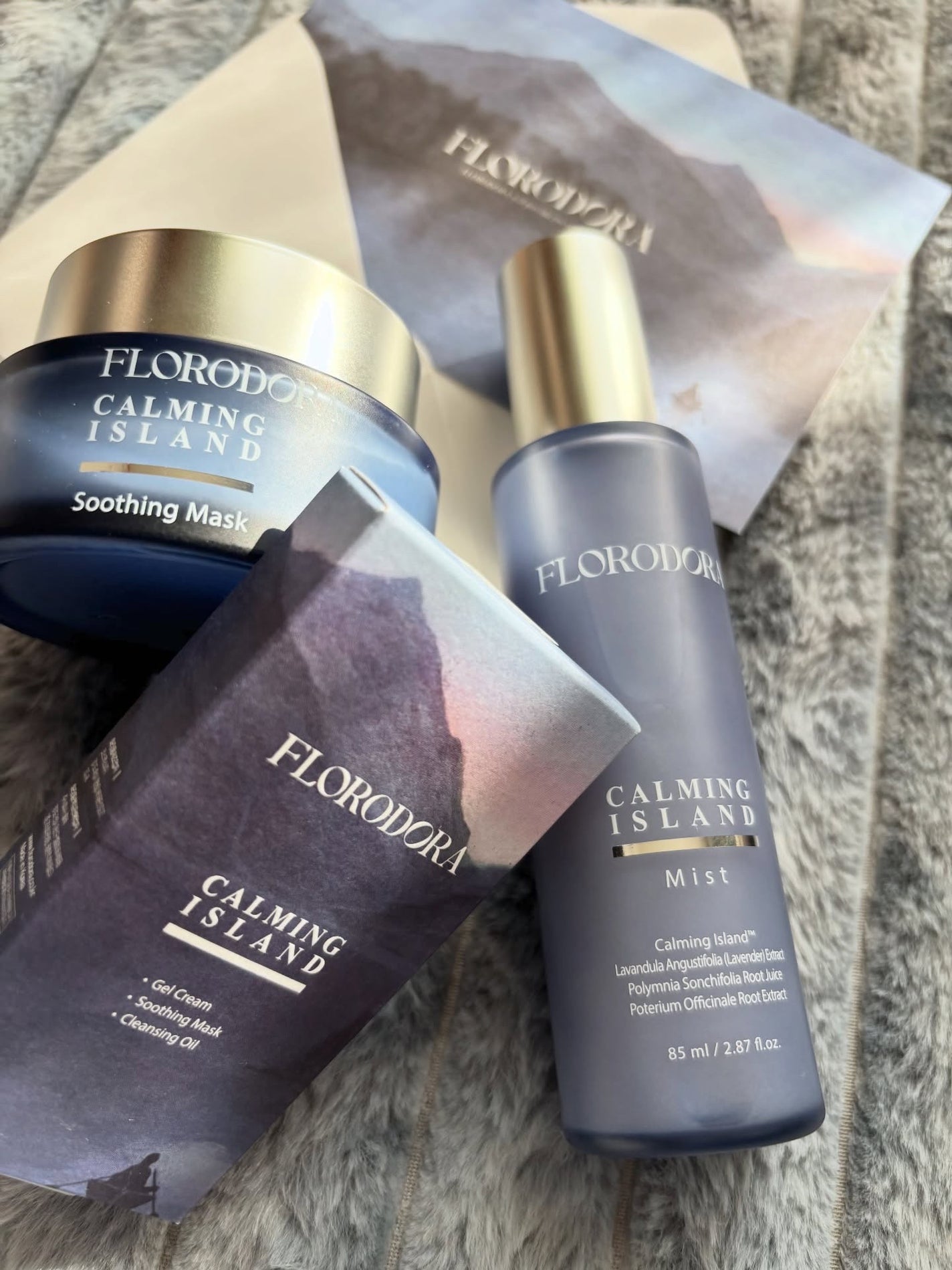 フローロドラ カーミングアイランドスージングマスク/Florodora/フェイスクリームを使ったクチコミ(9枚目)