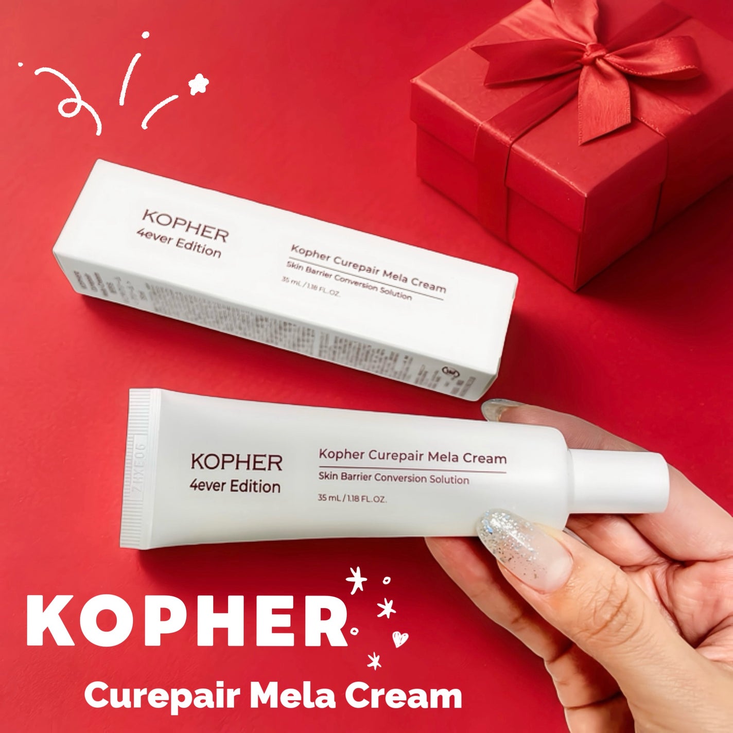 CUREPAIR MELA CREAM /KOPHER/フェイスクリームを使ったクチコミ(1枚目)