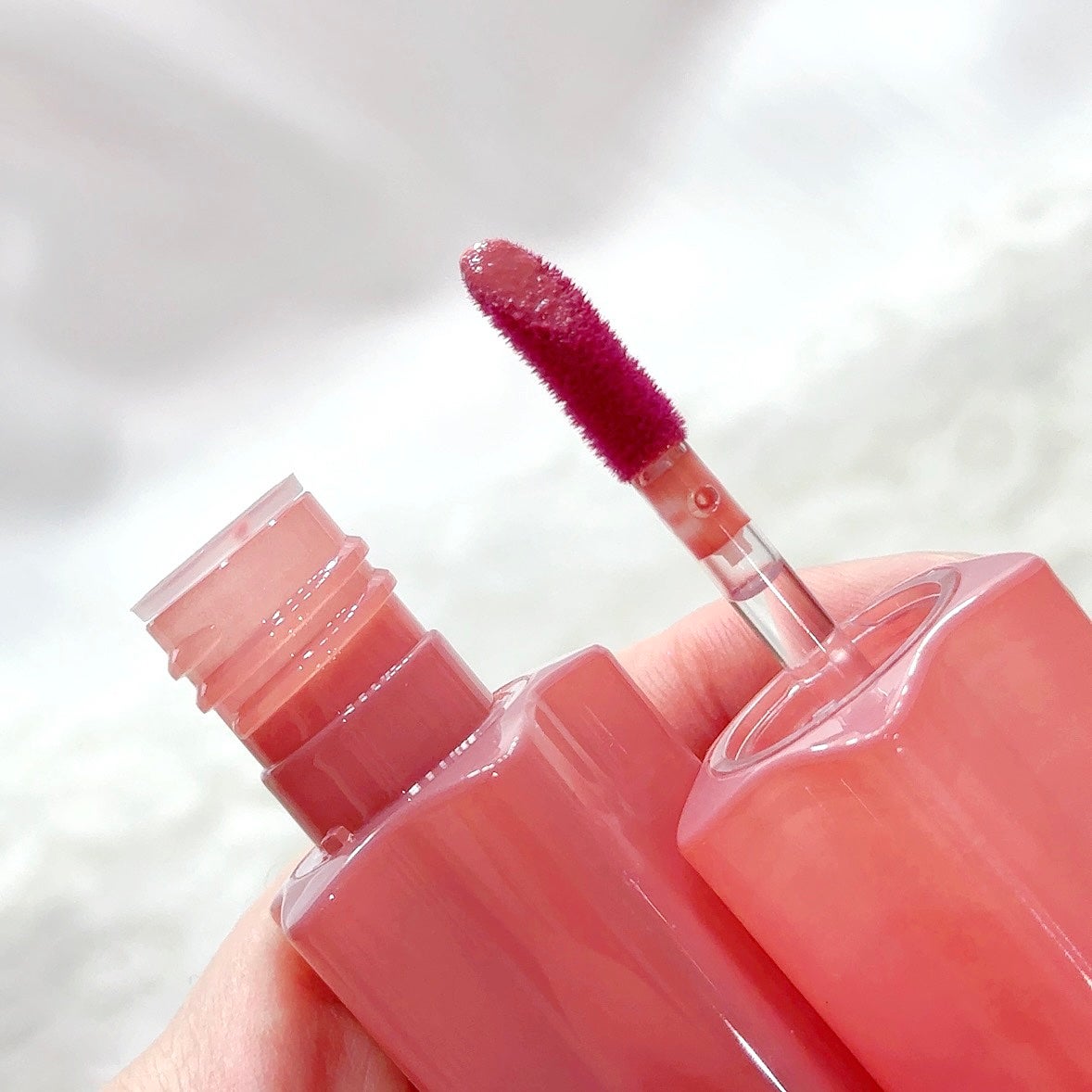 グロウイットソルベティント/tiptoe/リップティントを使ったクチコミ(4枚目)