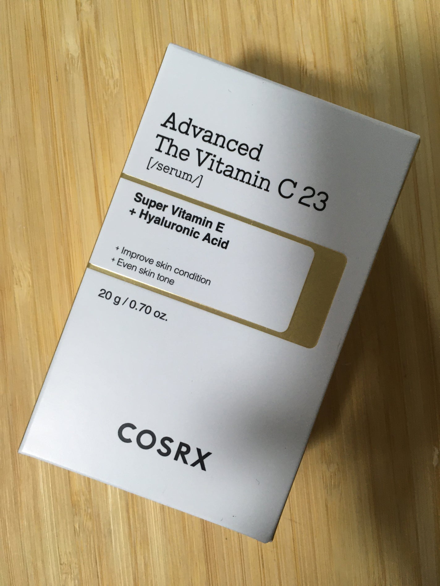 RXアドバンスド ザ・ビタミンC23セラム/COSRX/美容液を使ったクチコミ(1枚目)