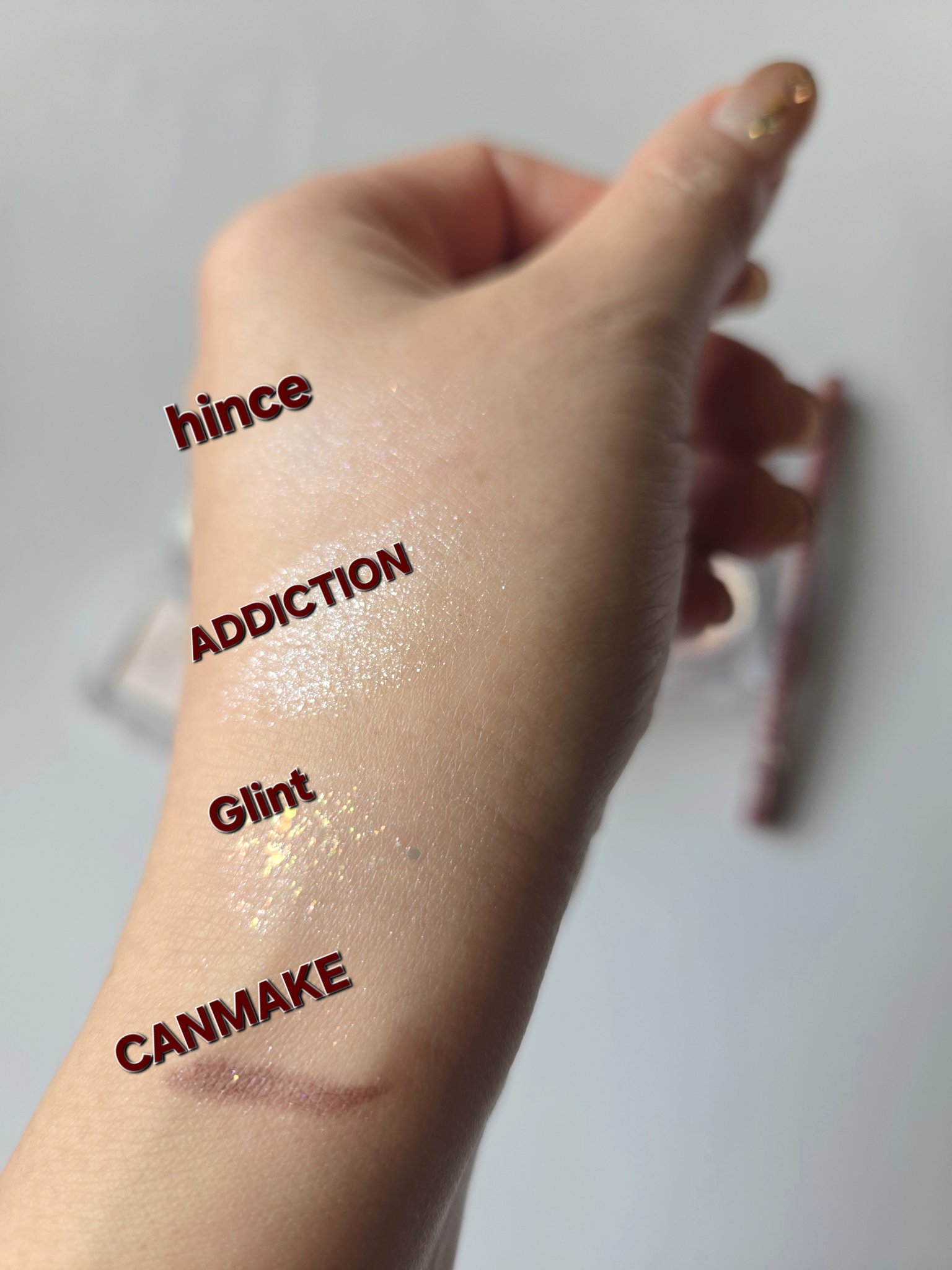 シングルアイシャドウ 17 LILAC SHOWER/hince/単色アイシャドウを使ったクチコミ（3枚目）