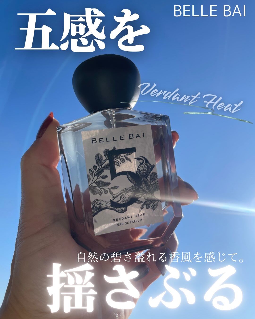 ベルナンバー5 オードパルファン 大地の囁き(VERDANT HEAR)/BELLE BAI/香水(その他)を使ったクチコミ（1枚目）