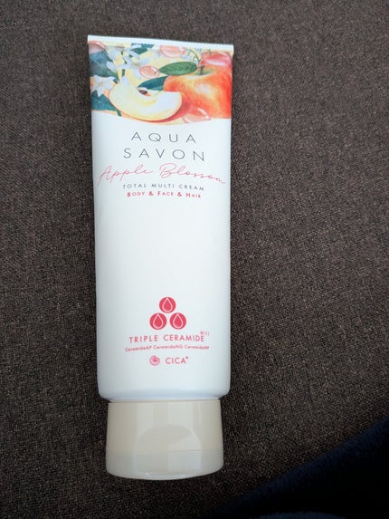 アクア シャボン トータルマルチクリーム アップルブロッサムの香り/アクアシャボン/ボディクリームを使ったクチコミ(1枚目)