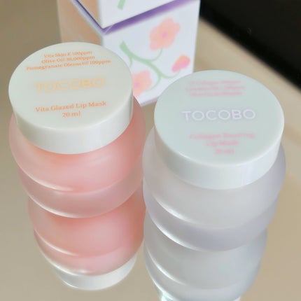 Rちゃん/美容レポ on LIPS 「コロンとしたパケも超可愛いTOCOBO🌼*・唇ガサ子に欠かせな..」(1枚目)