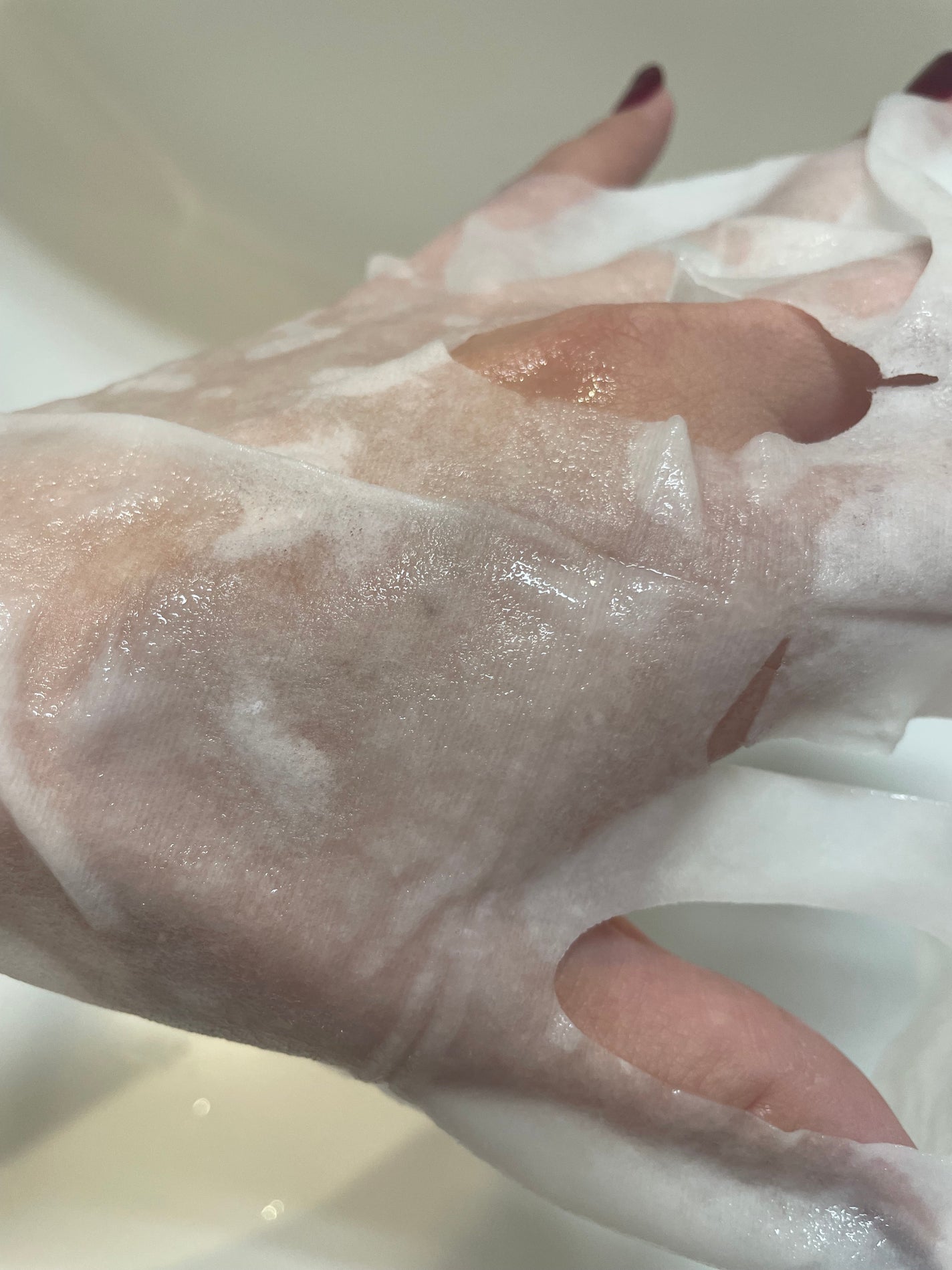 MK88 on LIPS 「ROUNDLAB//🤍黒豆栄養シートマスク🤍栄養たっぷりのクリ..」(2枚目)