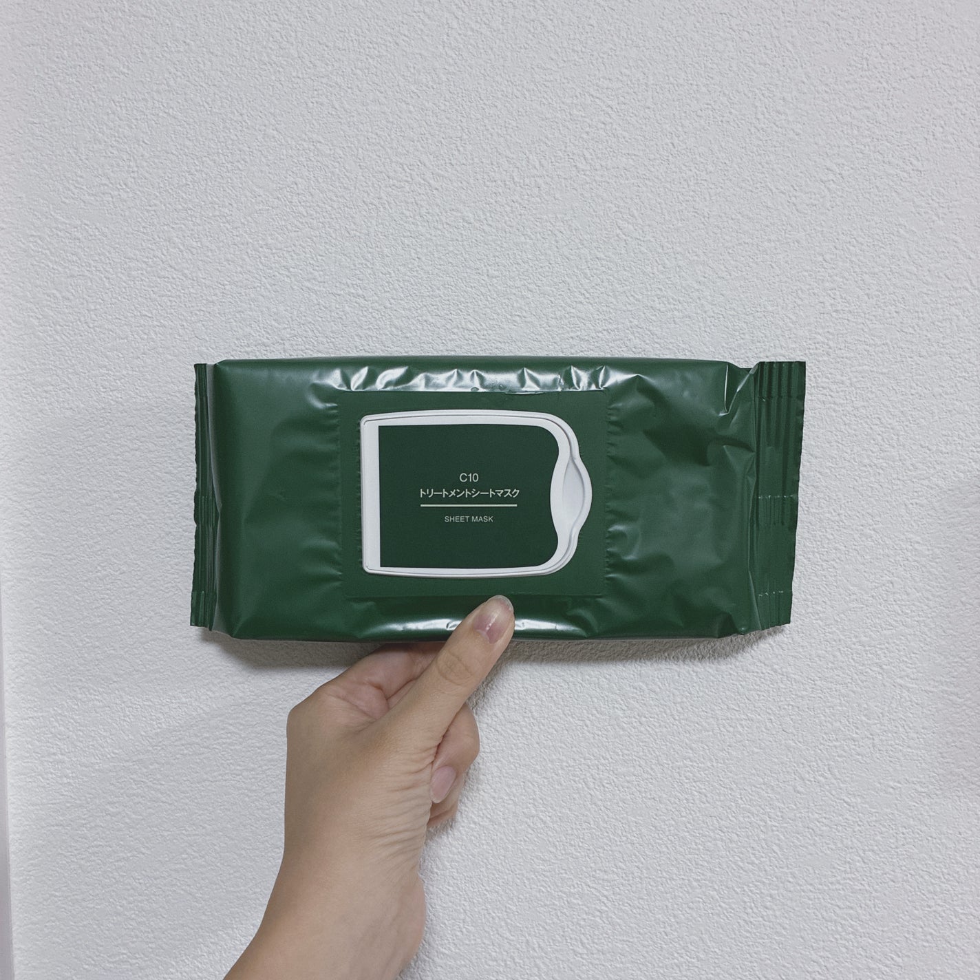 c10 トリートメントシートマスク/無印良品/シートマスク・パックを使ったクチコミ(1枚目)