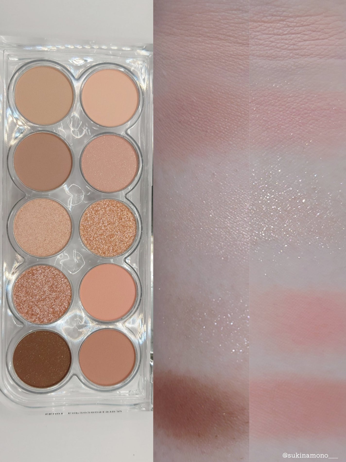 ライトオンアイズシャドウパレット/ルミル/アイシャドウパレットを使ったクチコミ(3枚目)