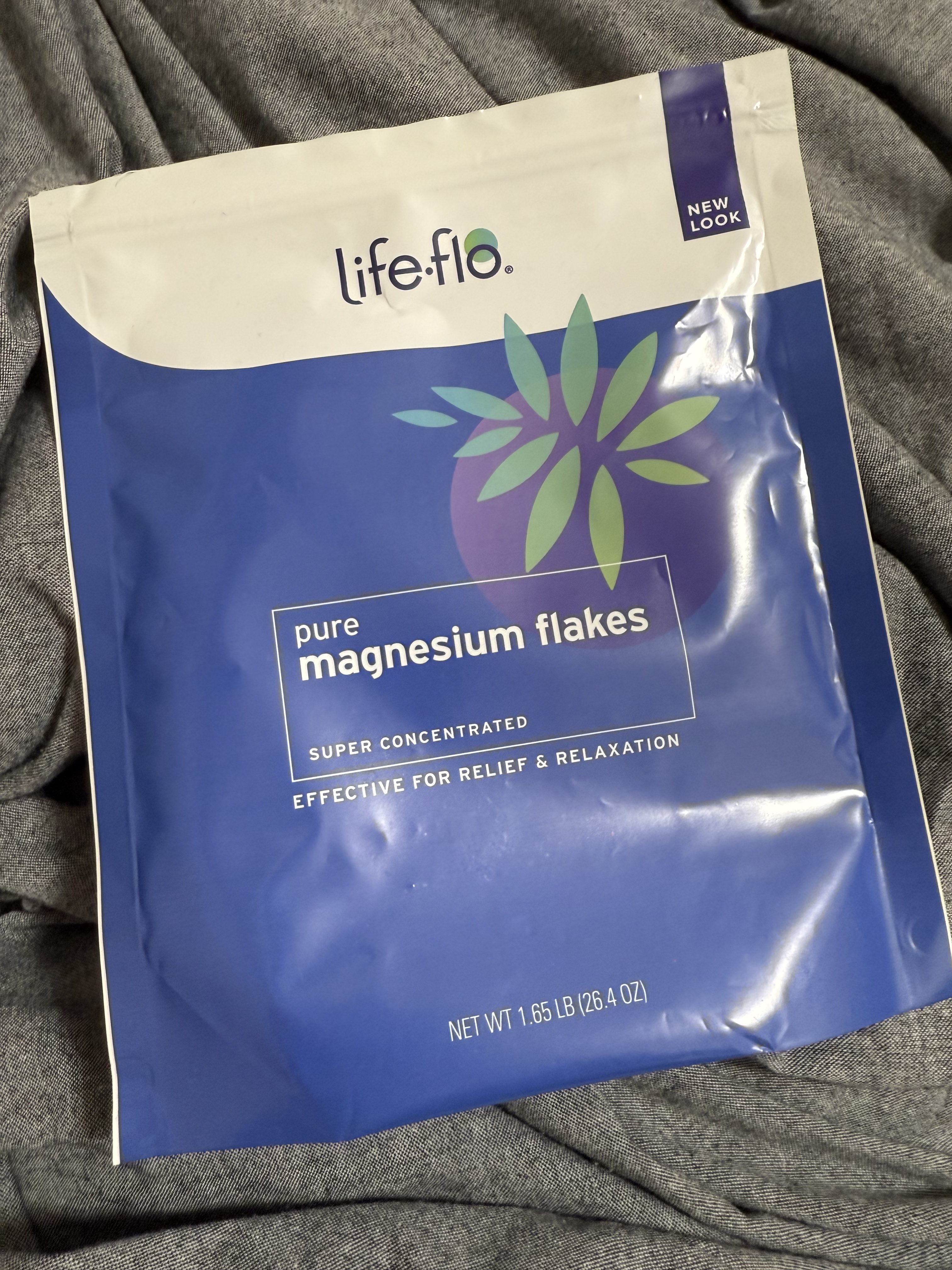 ピュアマグネシウムフレーク/Life-flo/無機塩系入浴剤を使ったクチコミ（1枚目）