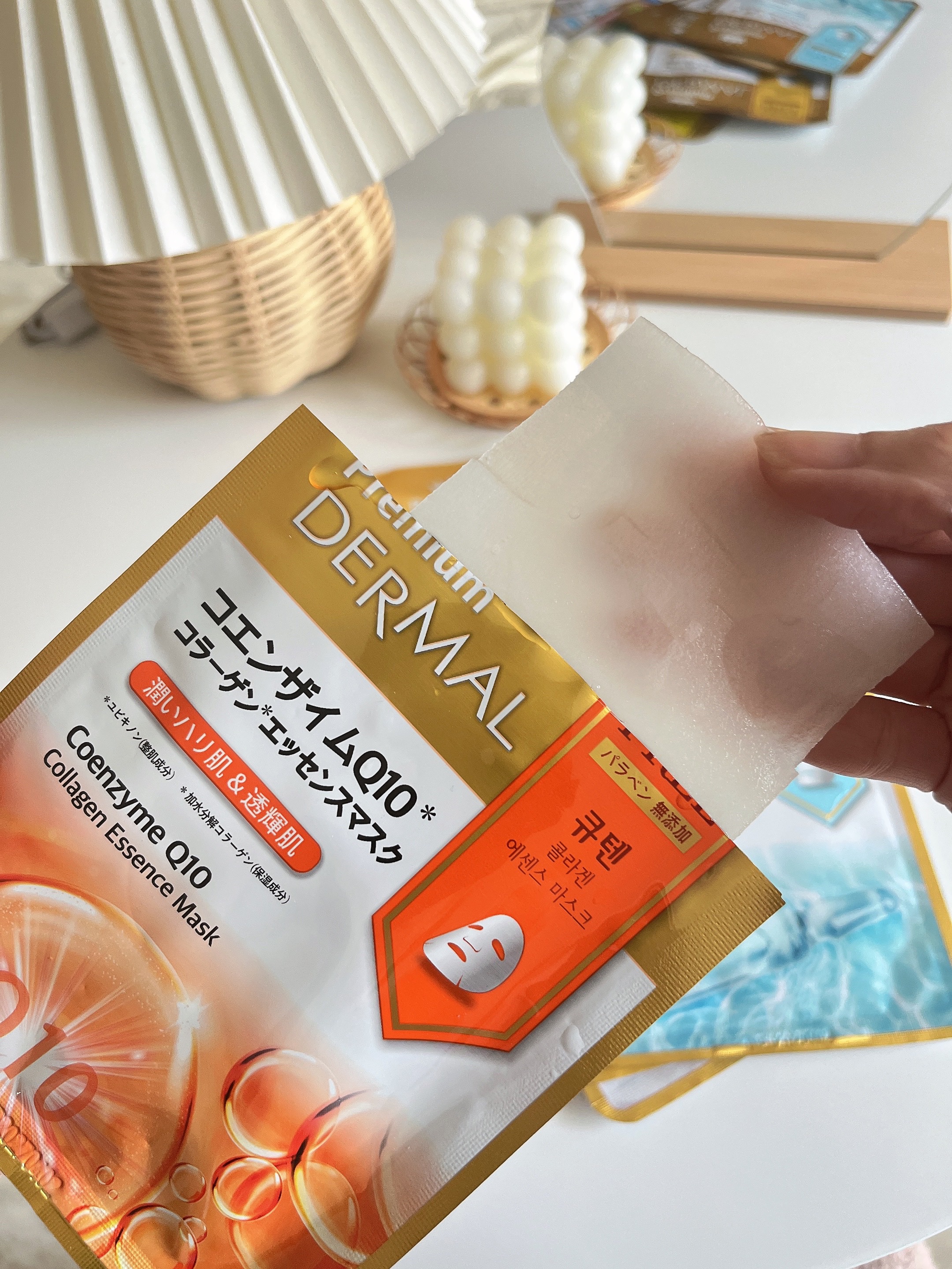 Premium コラーゲンエッセンスマスク/Dermal/シートマスク・パックを使ったクチコミ（2枚目）