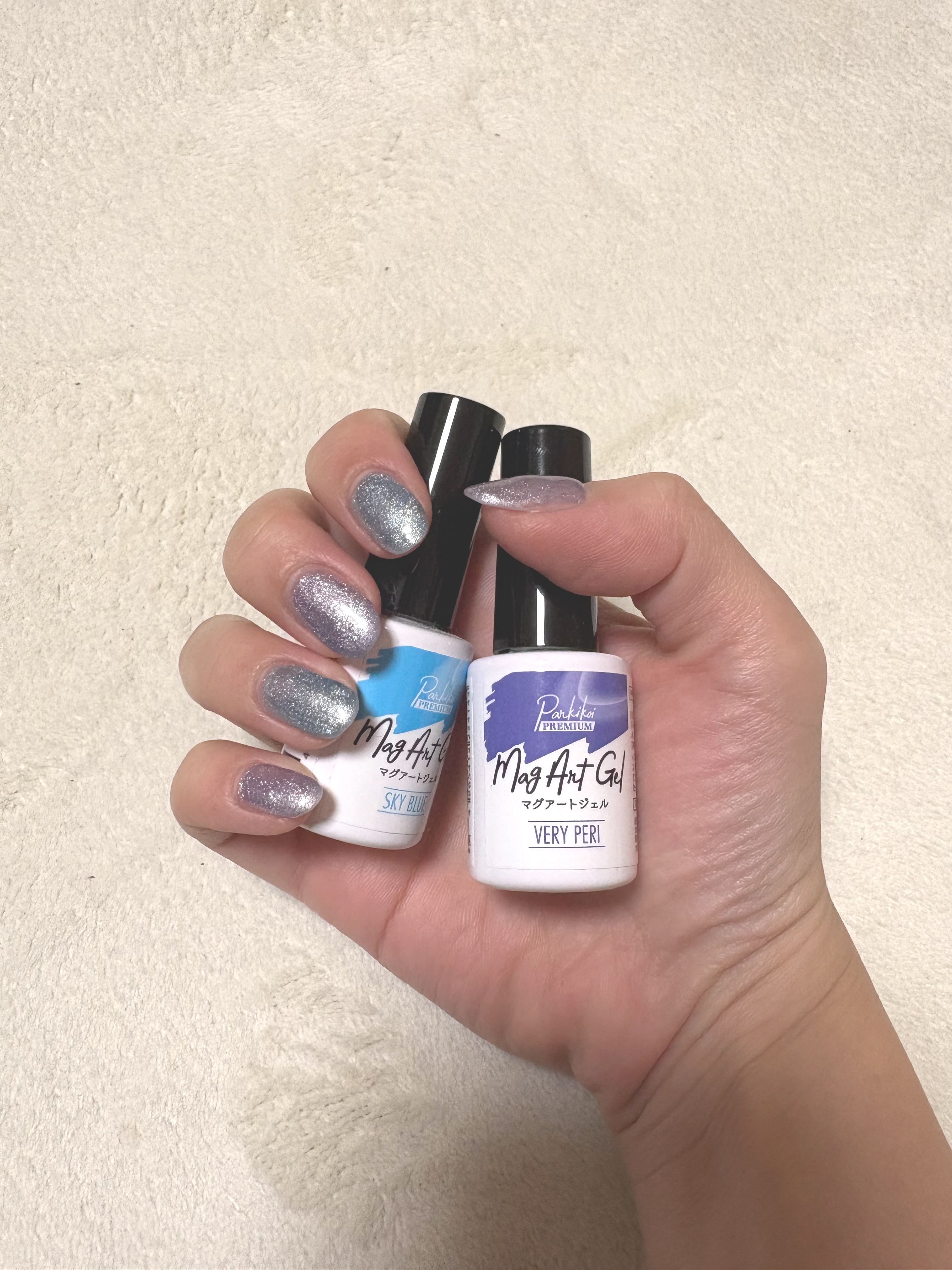 パルP マグアートジェル/parkikoi/ジェルネイルを使ったクチコミ（1枚目）