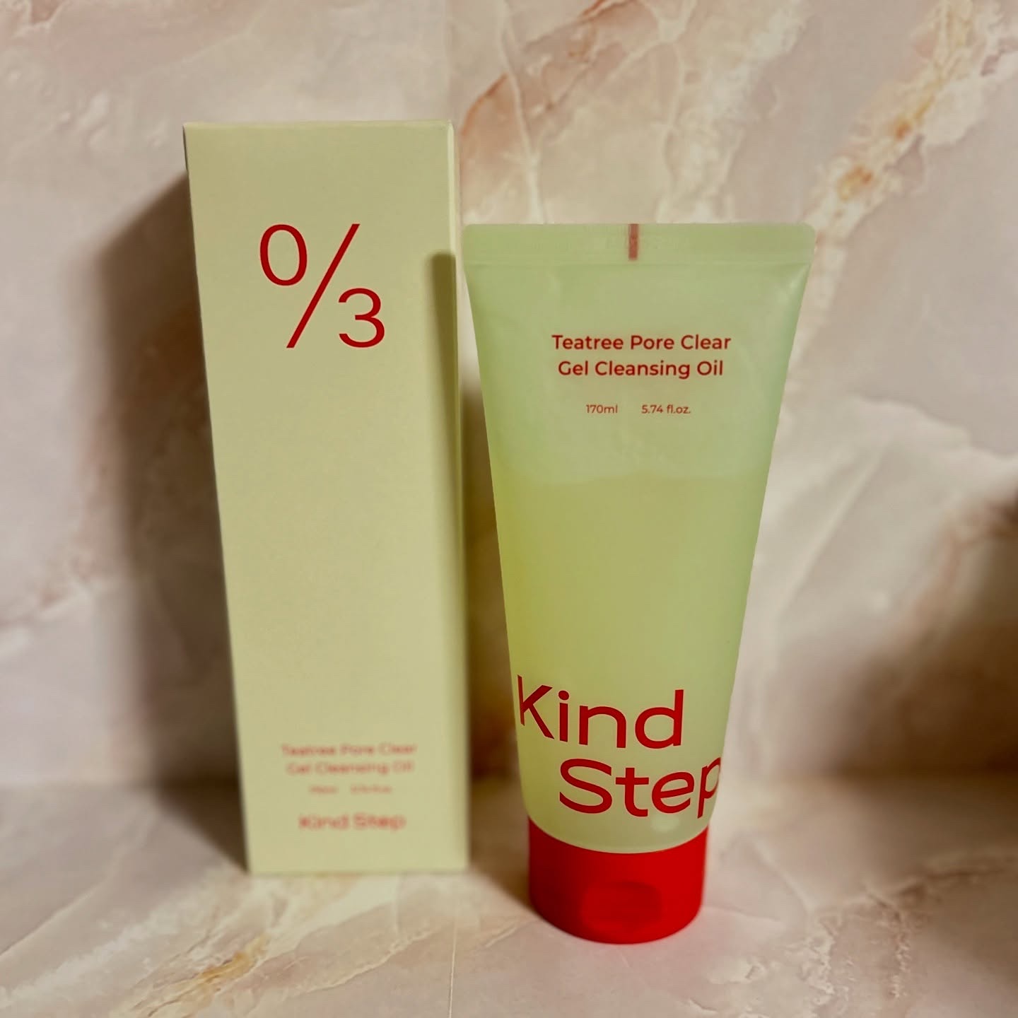 ティーツリージェルクレンジングオイル/KindStep/クレンジングジェルを使ったクチコミ（2枚目）