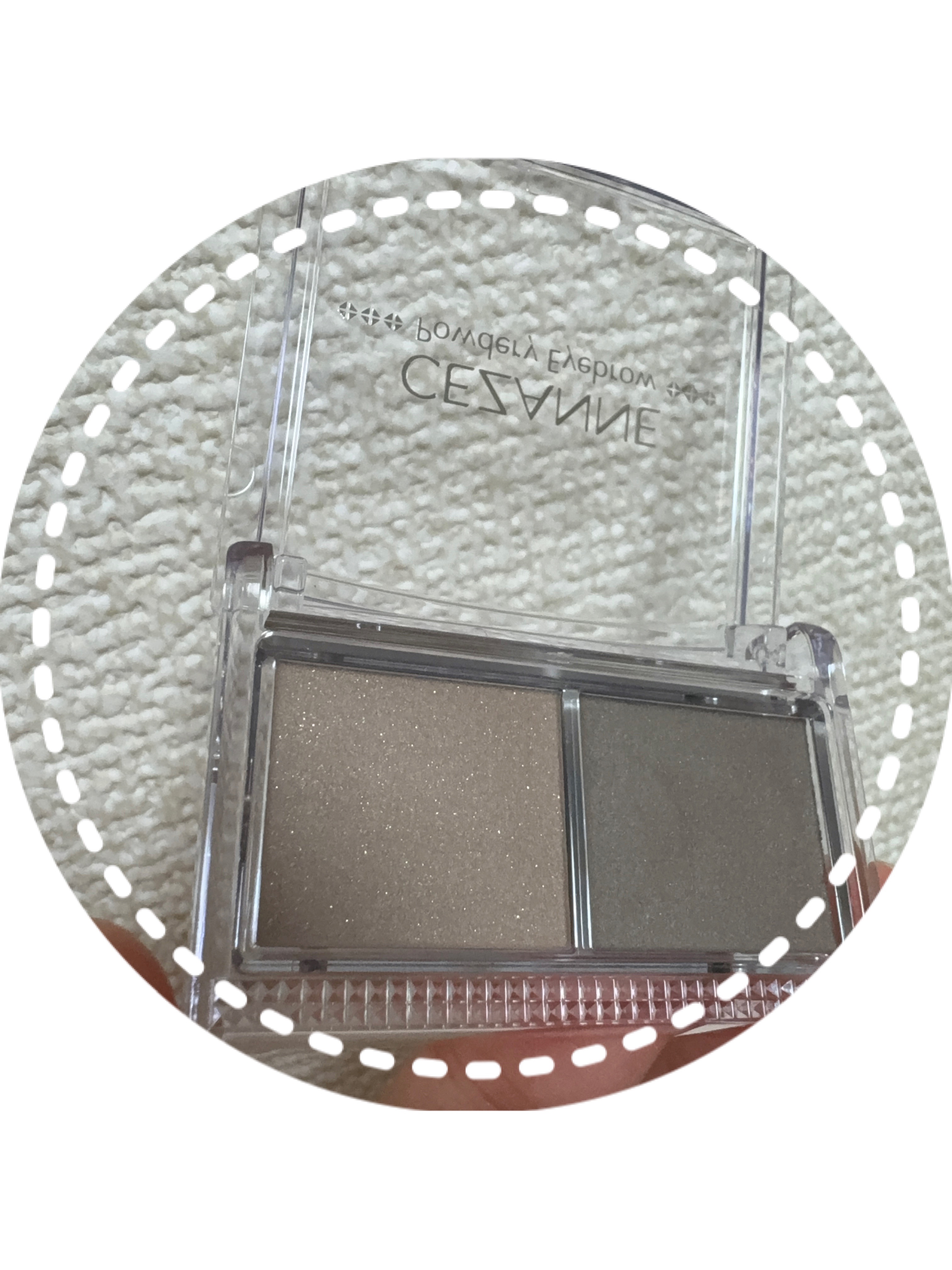 パウダリーアイブロウ/CEZANNE/パウダーアイブロウを使ったクチコミ（3枚目）