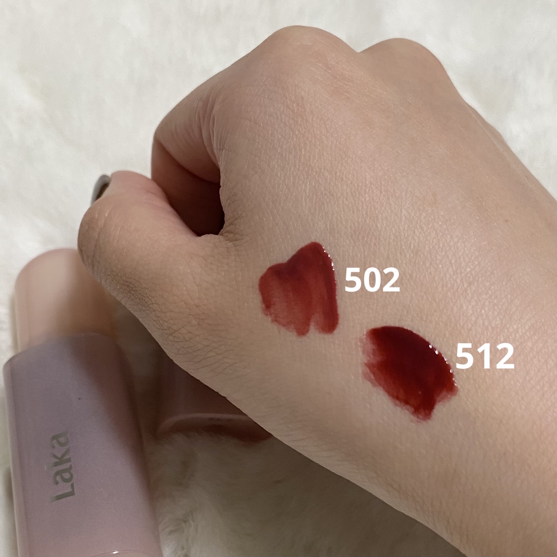 ポッピングバルーンティント/Laka/リップティントを使ったクチコミ（2枚目）