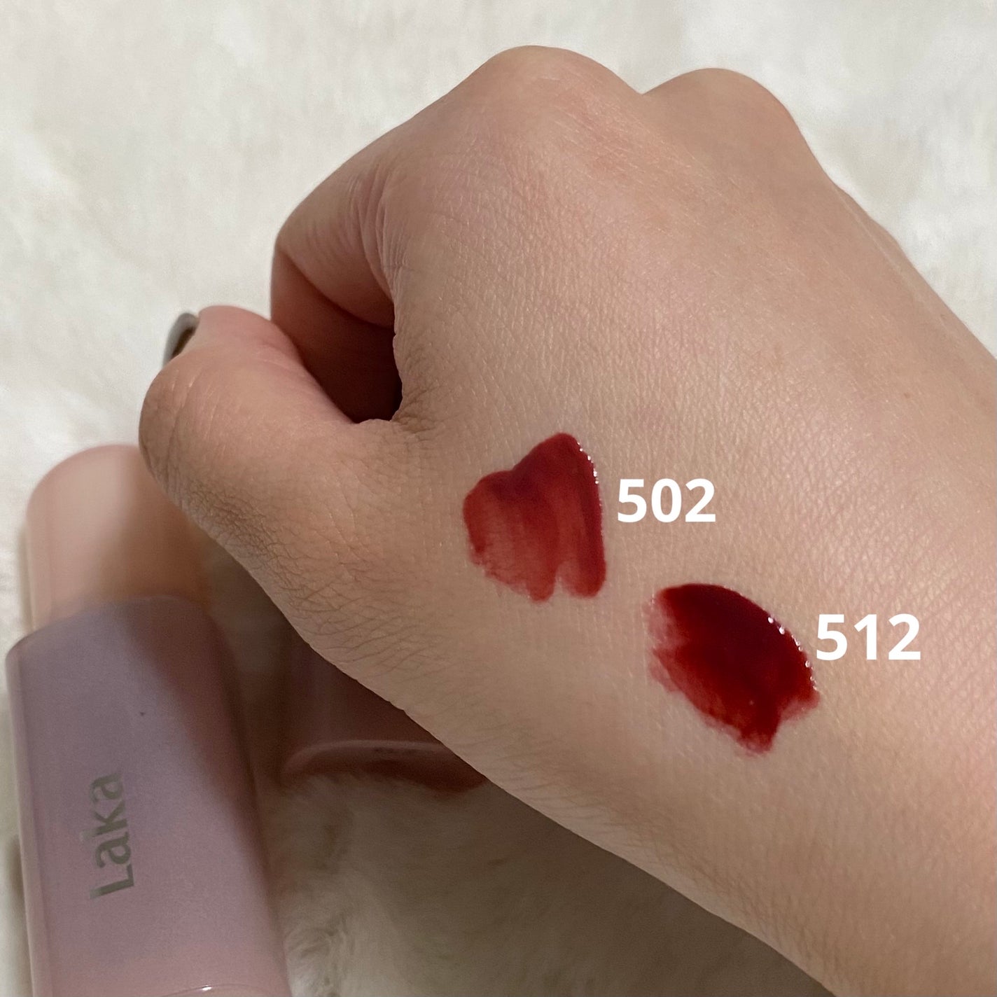 ポッピングバルーンティント/Laka/リップティントを使ったクチコミ(2枚目)