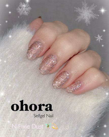 セミキュアジェルネイル(ハンド)/ohora/ネイルシールを使ったクチコミ(1枚目)