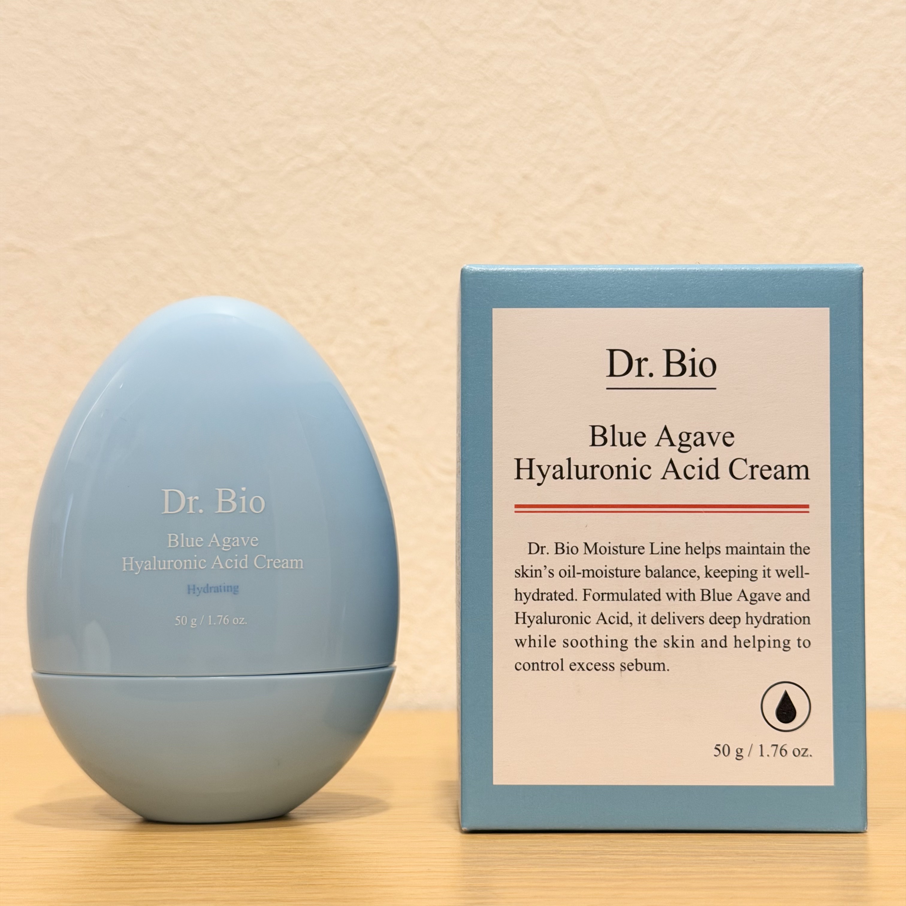 ブルーアガベヒアルロン酸クリーム/Dr.Bio/フェイスクリームを使ったクチコミ（1枚目）
