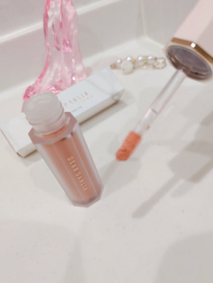 ペタルドロップリキッドブラッシャー/DEAR DAHLIA/リキッドチークを使ったクチコミ(2枚目)