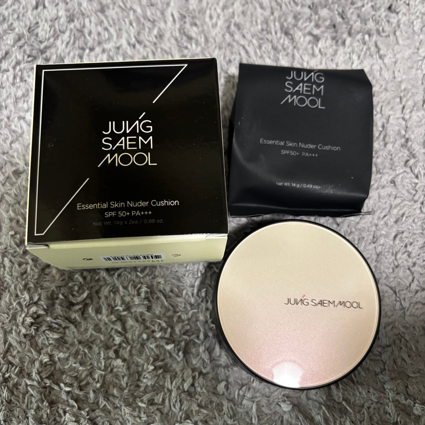 エッセンシャル スキン ヌーダー クッション/JUNG SAEM MOOL/クッションファンデーションを使ったクチコミ(1枚目)