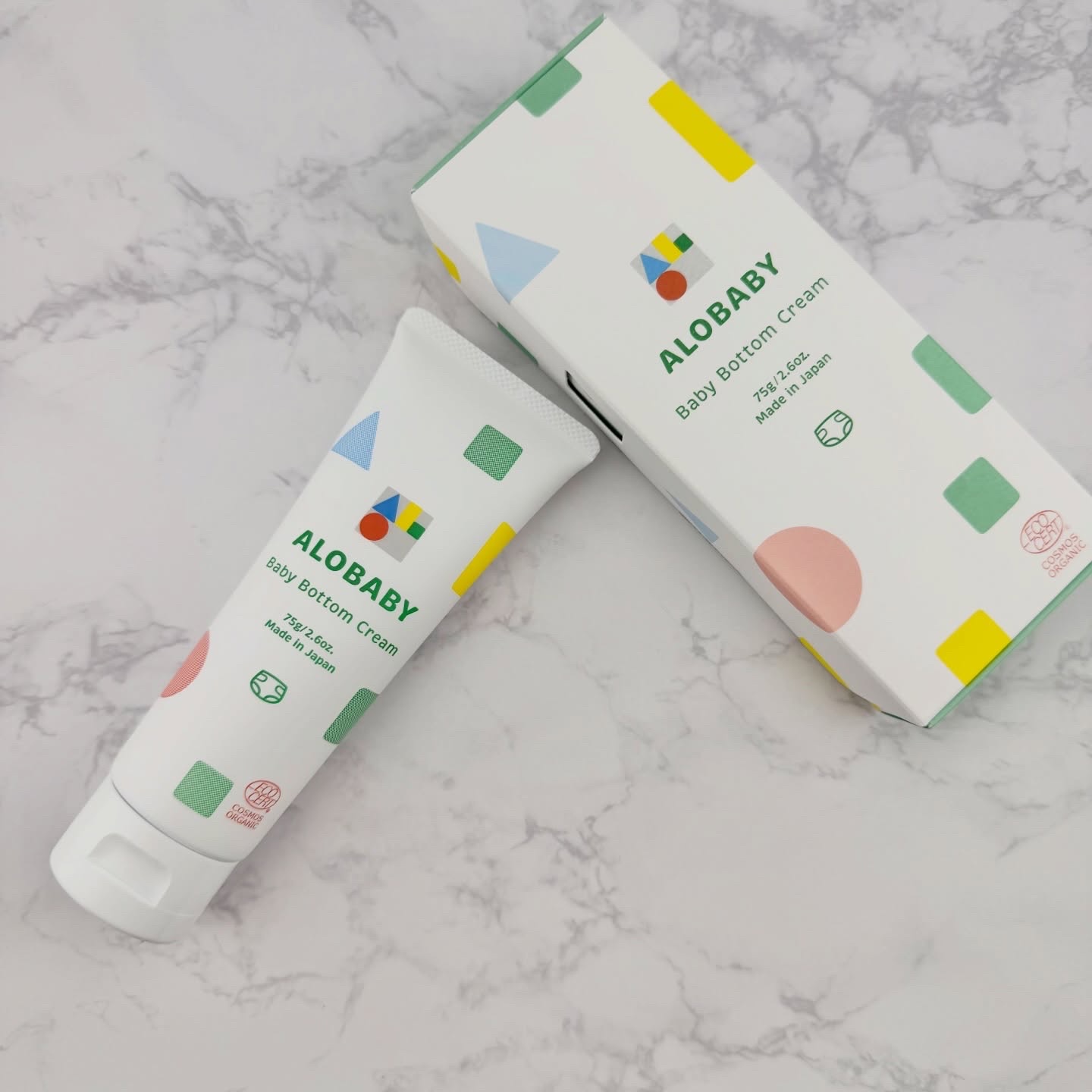 ベビークリーム/ALOBABY/ボディクリームを使ったクチコミ（1枚目）