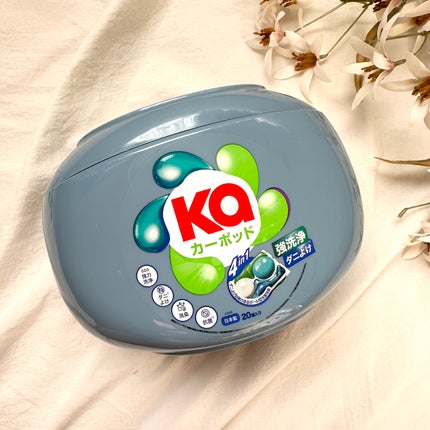 カーポッド/王子製薬/洗濯洗剤を使ったクチコミ(1枚目)