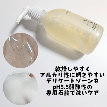 フェミニンウォッシュ ジェル/CAERA/デリケートゾーンケアを使ったクチコミ(3枚目)