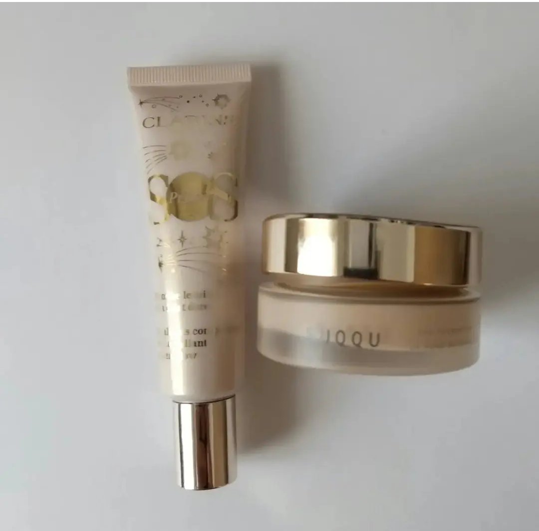 ラディアント コントロールカラーN ゴールドグロウ/CLARINS/化粧下地を使ったクチコミ（1枚目）