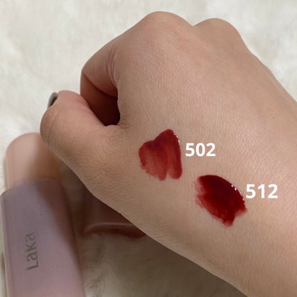 ポッピングバルーンティント/Laka/リップティントを使ったクチコミ(2枚目)