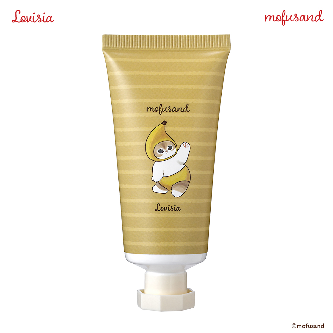 Lovisia mofusandマスコットハンドクリーム バナナの香り / ラヴィジア