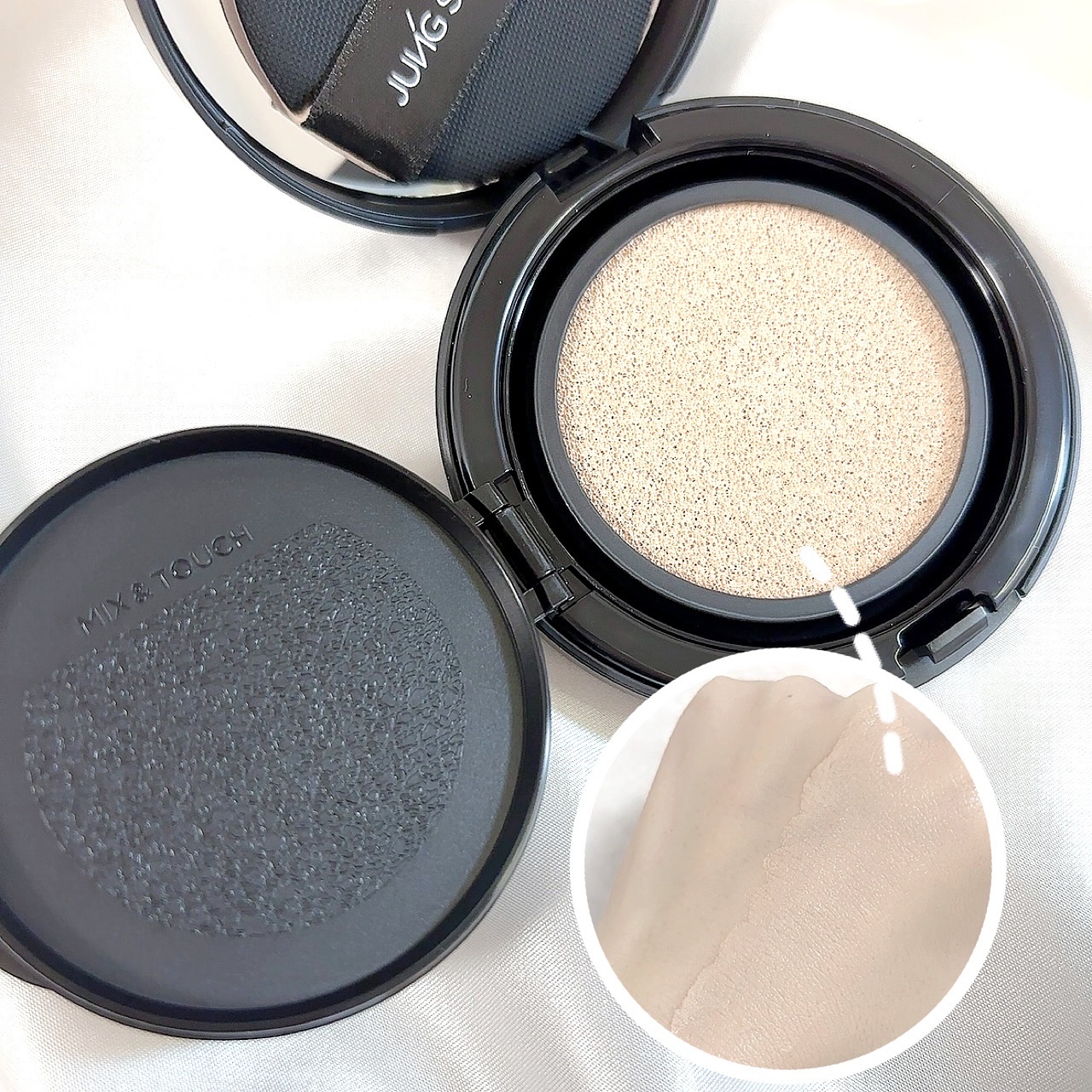 エッセンシャル スキン ヌーダー クッション/JUNG SAEM MOOL/クッションファンデーションを使ったクチコミ（3枚目）