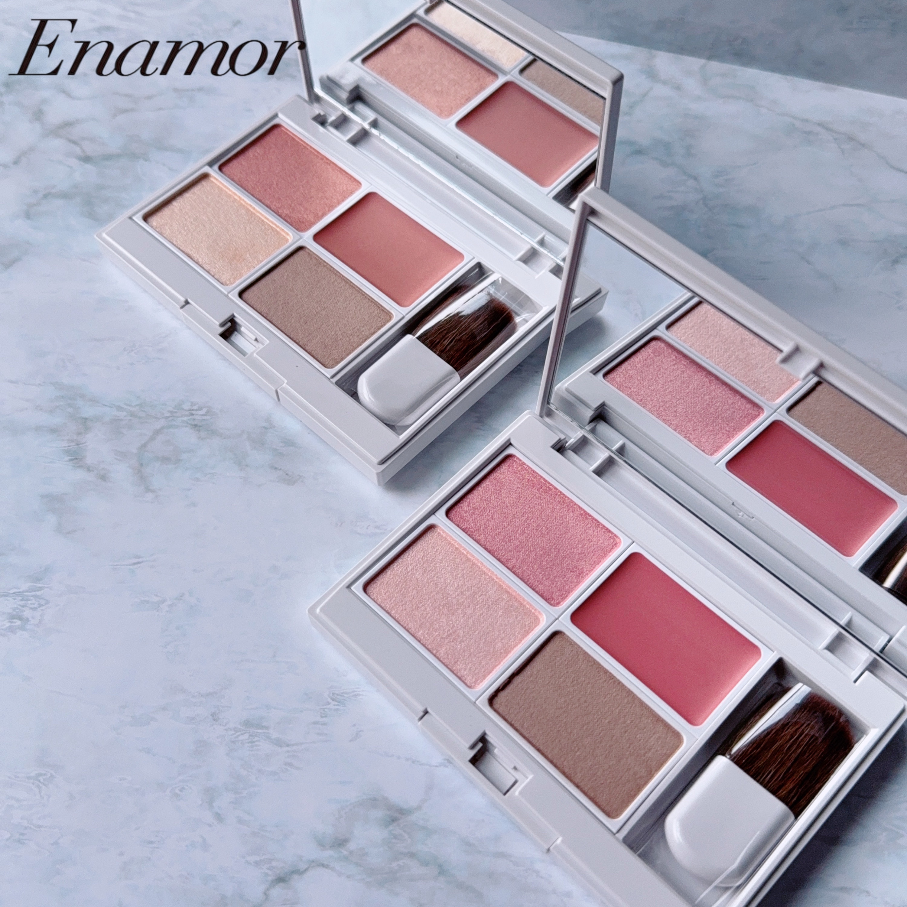 ジュエリーメロウフェイスパレット/Enamor/マルチパレットを使ったクチコミ（1枚目）