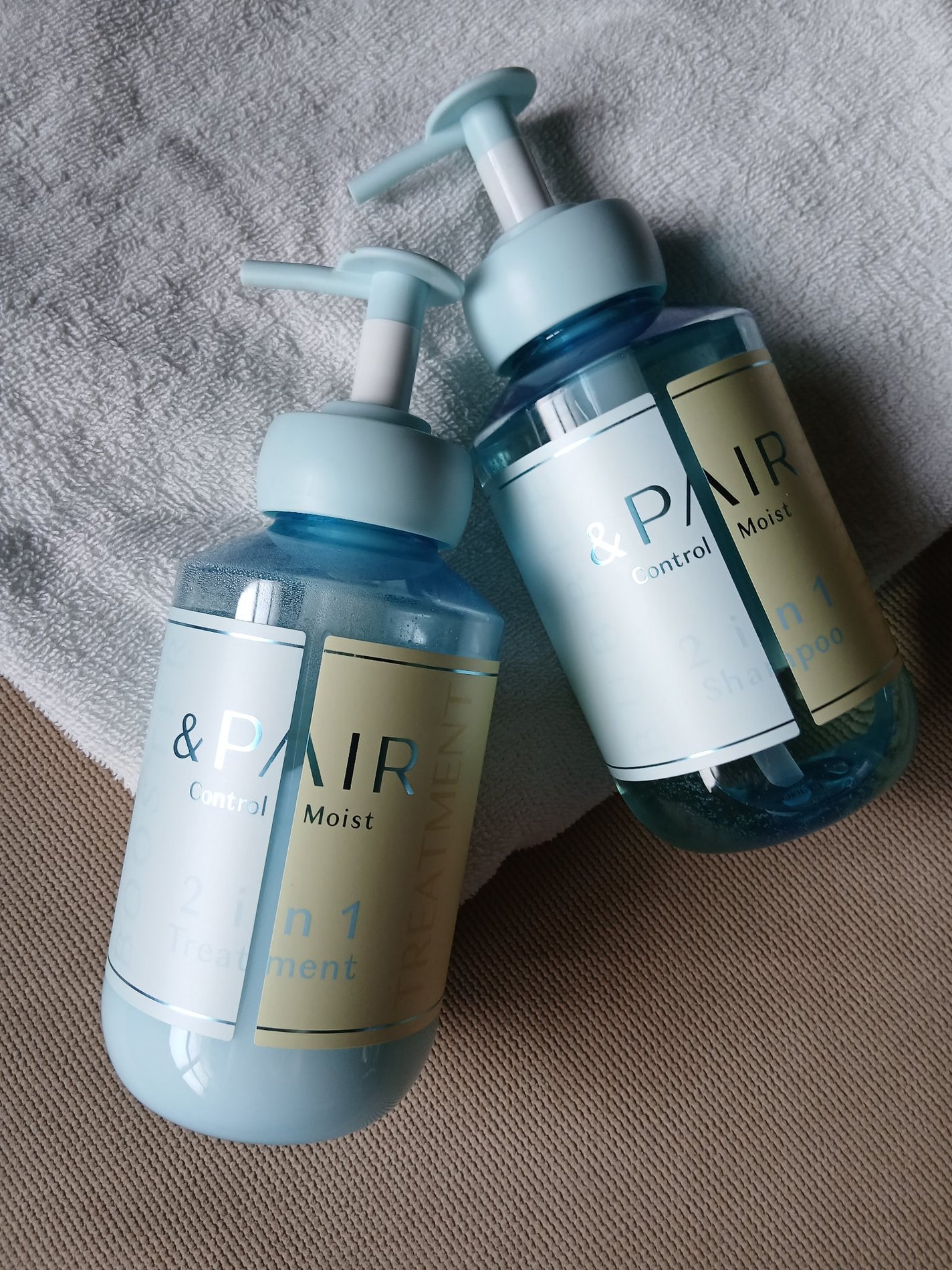 アンドペア コントロール モイスト 2in1 シャンプー&ヘアトリートメント/&PAIR/市販シャンプーを使ったクチコミ(1枚目)