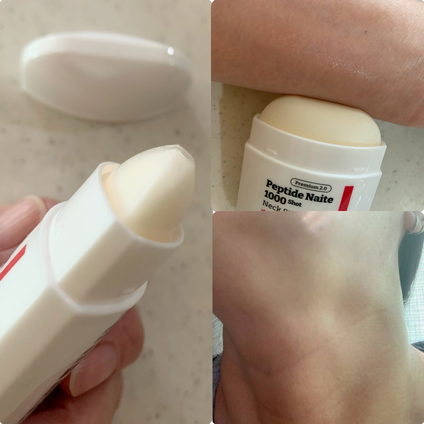 プレミアムペプチドナイテ1000ショットネックスティック/MEDIPEEL/ネック・デコルテケアを使ったクチコミ(2枚目)