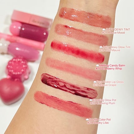 ジューシーデュイティント/dasique/リップティントを使ったクチコミ(3枚目)