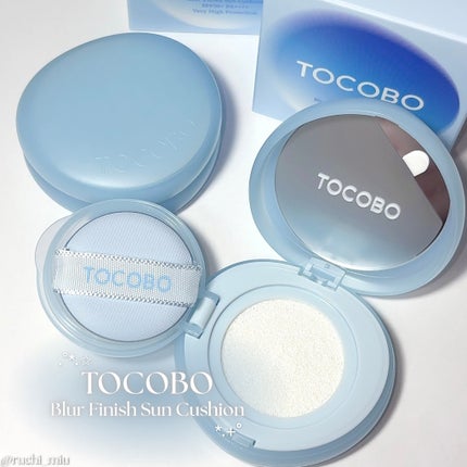 ブラーフィニッシュサンクッション/TOCOBO/日焼け止めパウダーを使ったクチコミ(1枚目)