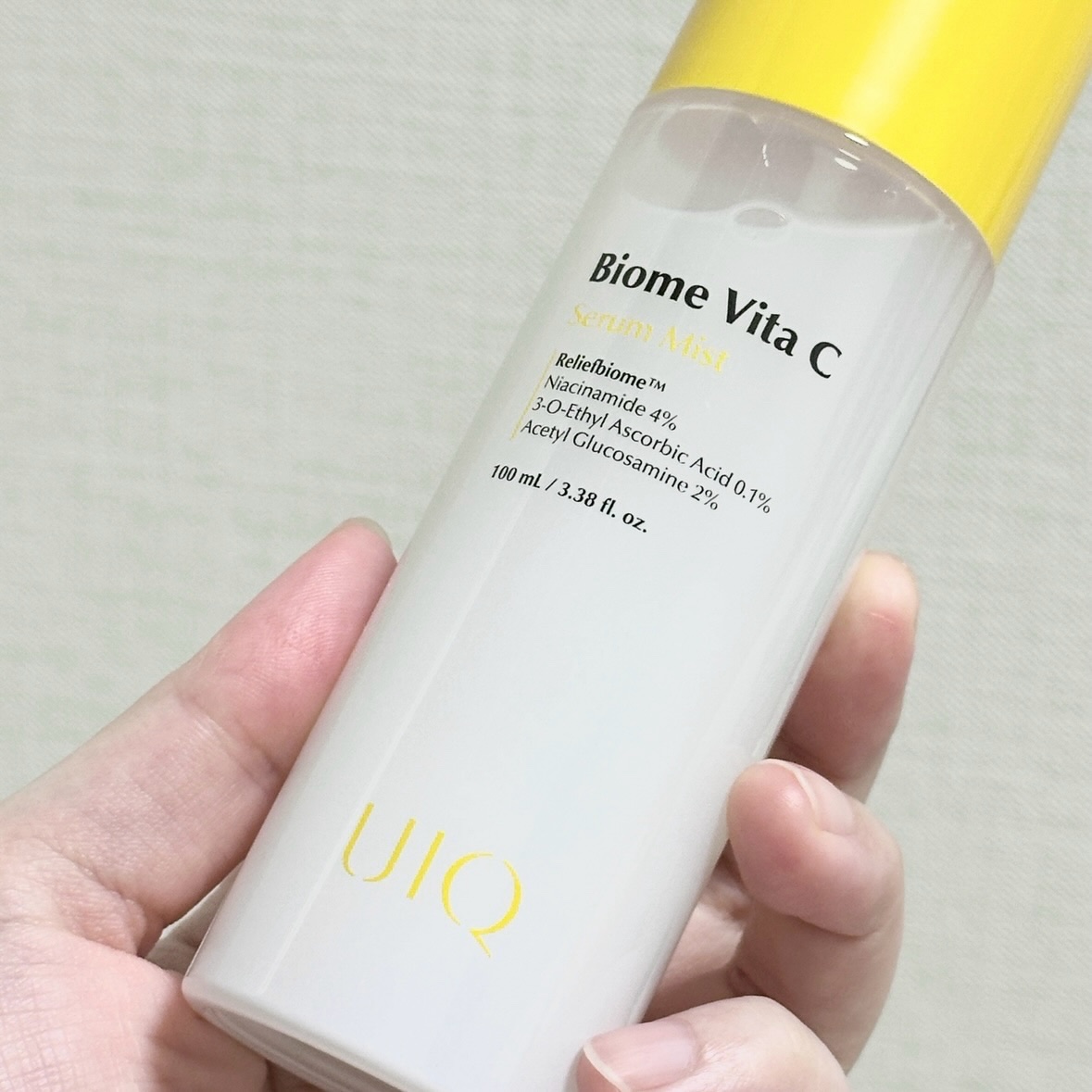 バイオームビタＣセラムミスト/UIQ/ミスト状化粧水を使ったクチコミ（1枚目）