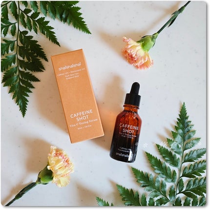 カフェインショット ビタC トーニングセラム/shaishaishai/美容液を使ったクチコミ(4枚目)