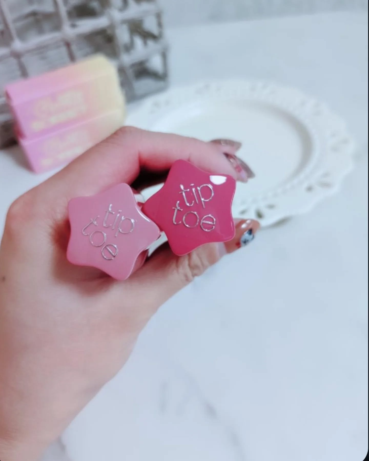 グロウイットソルベティント/tiptoe/リップティントを使ったクチコミ（2枚目）